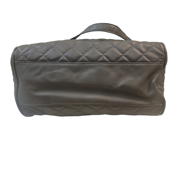 Betsyville By Betsy Johnson Vintage Y2k Brown Faux Leather Handbag - Picture 10 of 13